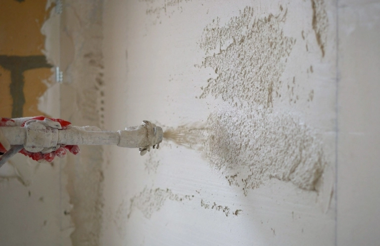 tynk cementowo wapienny na ścianie